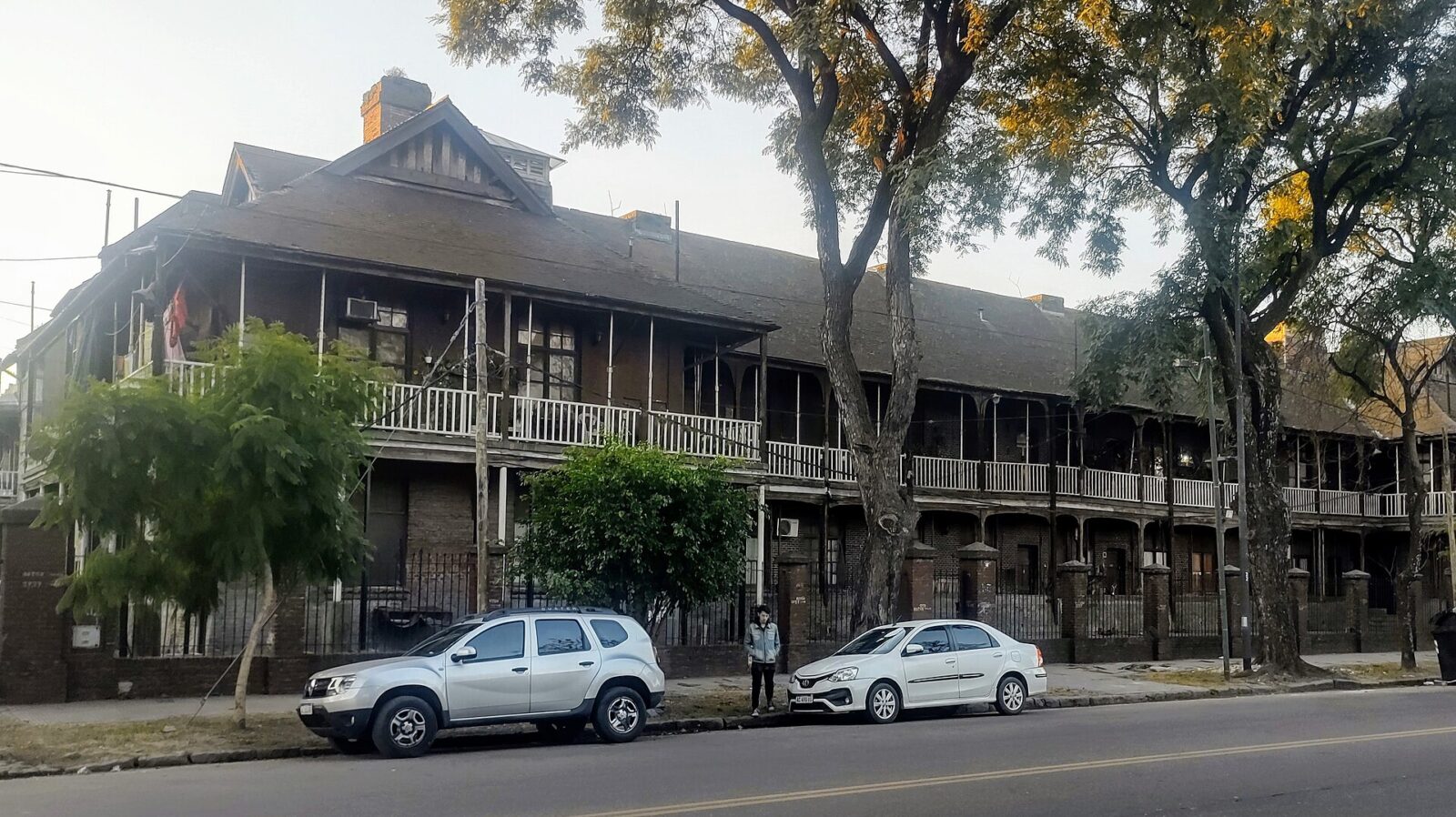 El barrio Colonia Sola, en Barracas