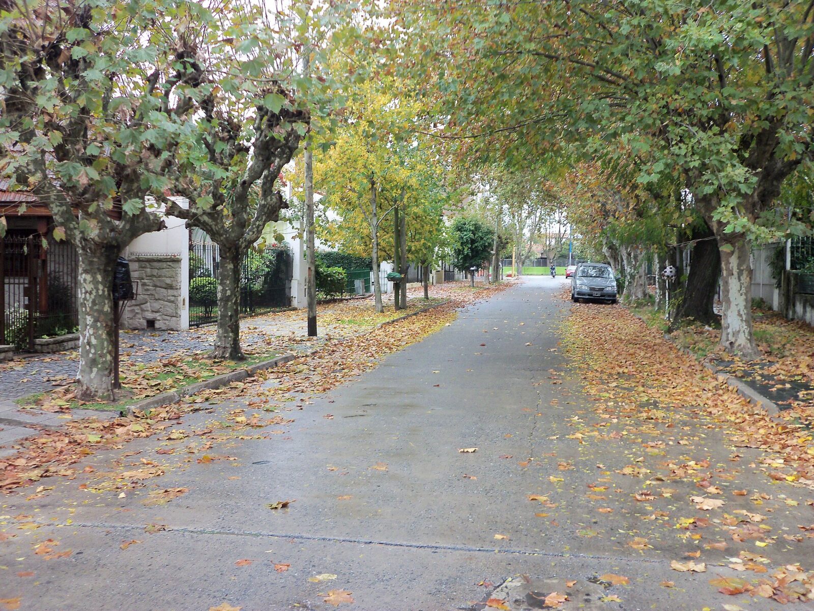 La calle Zeballos, en Bernal