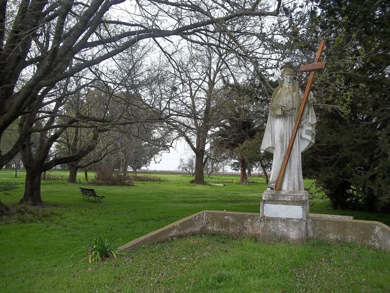 La plaza de Carmen de Areco