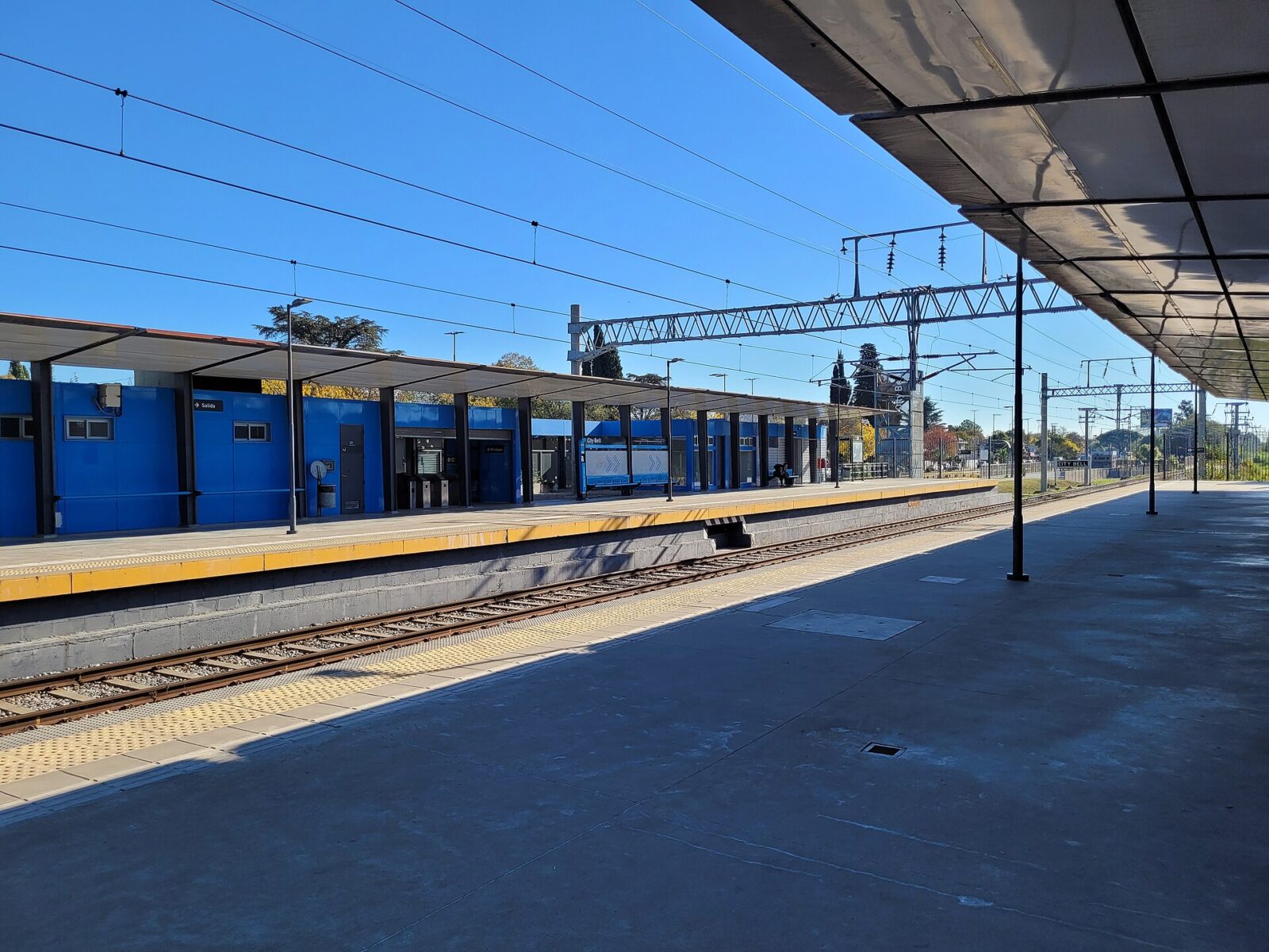 La estación de tren de City Bell