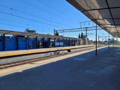 La estación de tren de City Bell