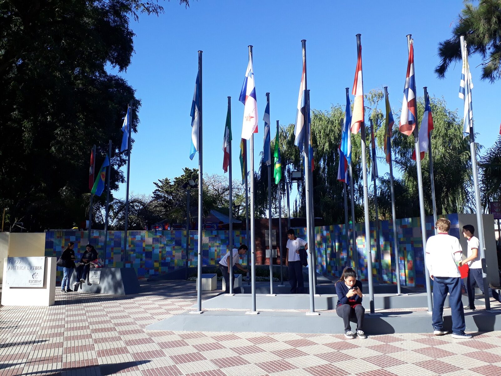 La Plaza América Latina de Belén de Escobar