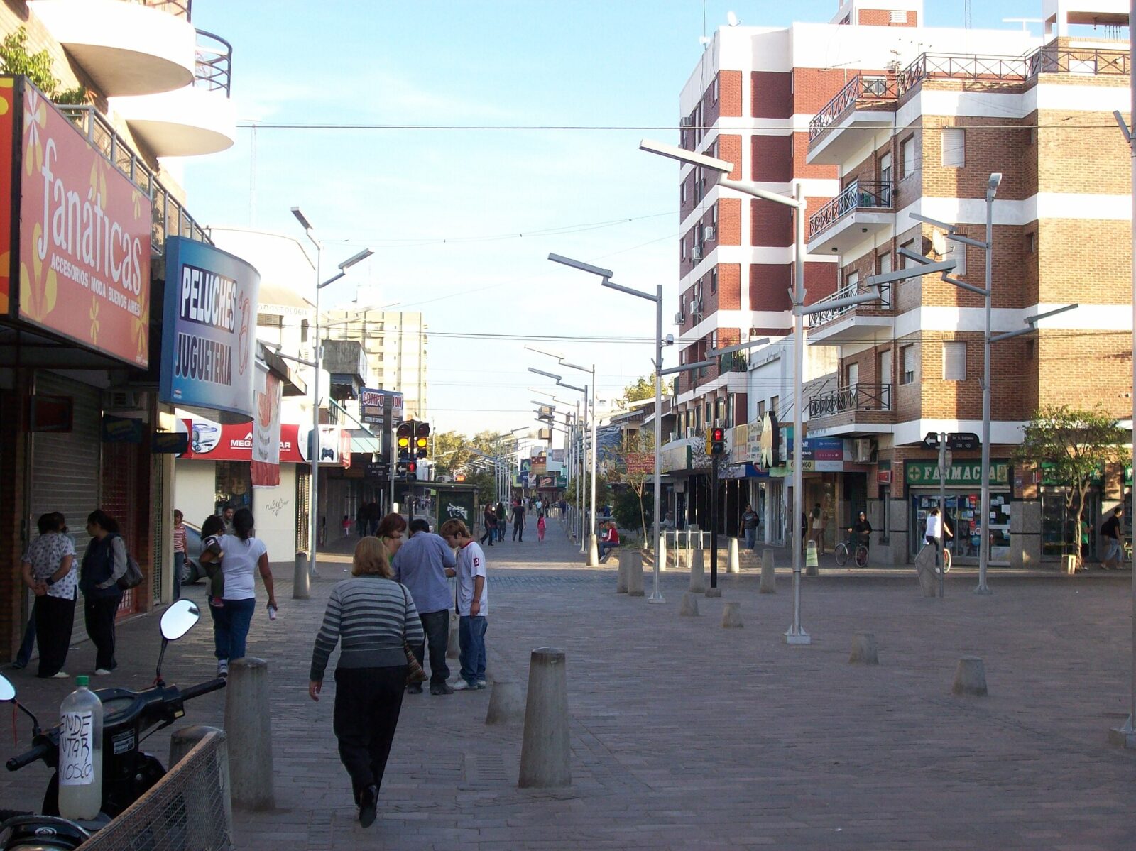 La peatonal de Florencio Varela