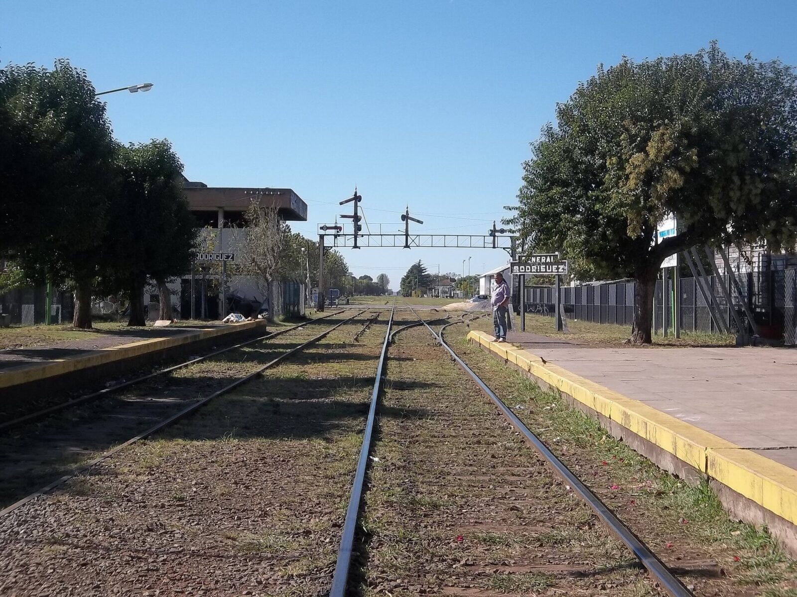 General Rodríguez desde la estación