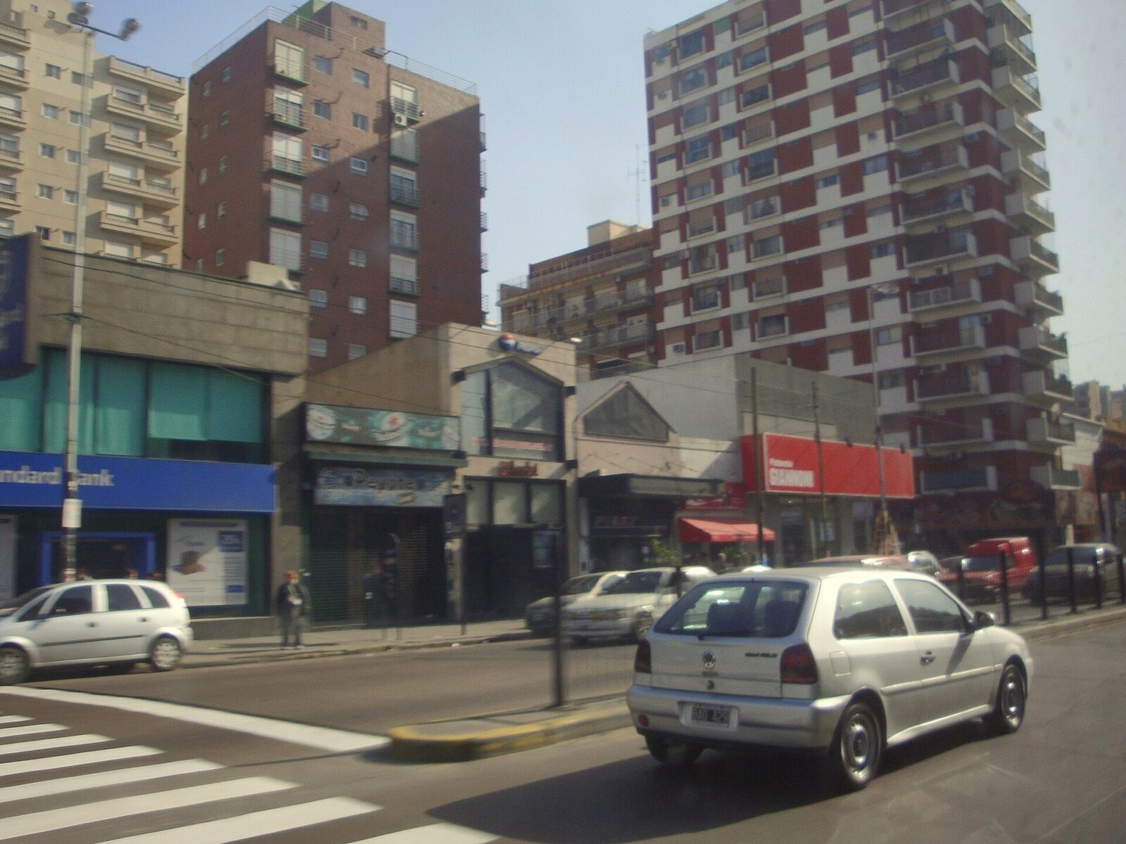 El centro de Lanús, en Hipólito Yrigoyen y Lavallol