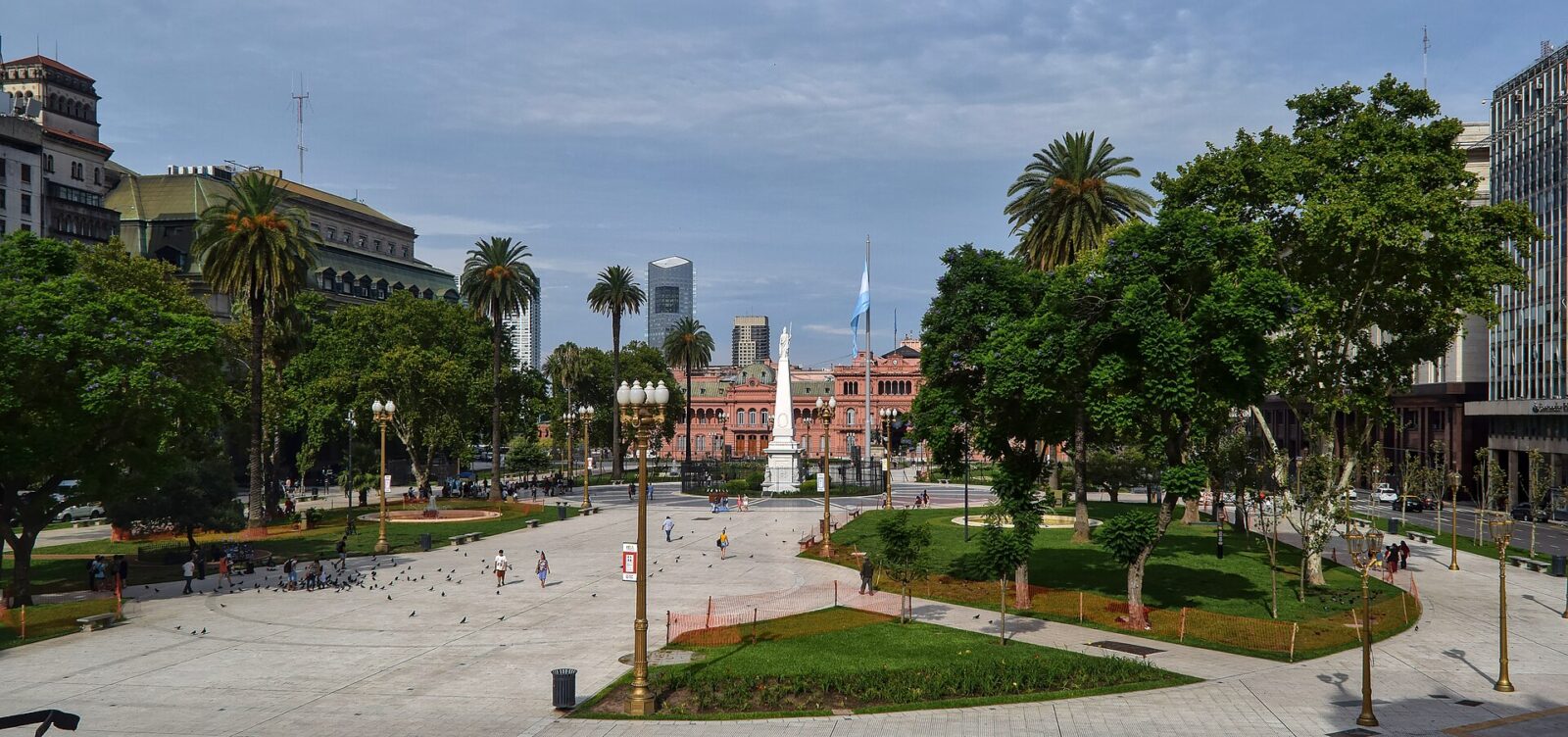 La Plaza de Mayo desde el Cabildo