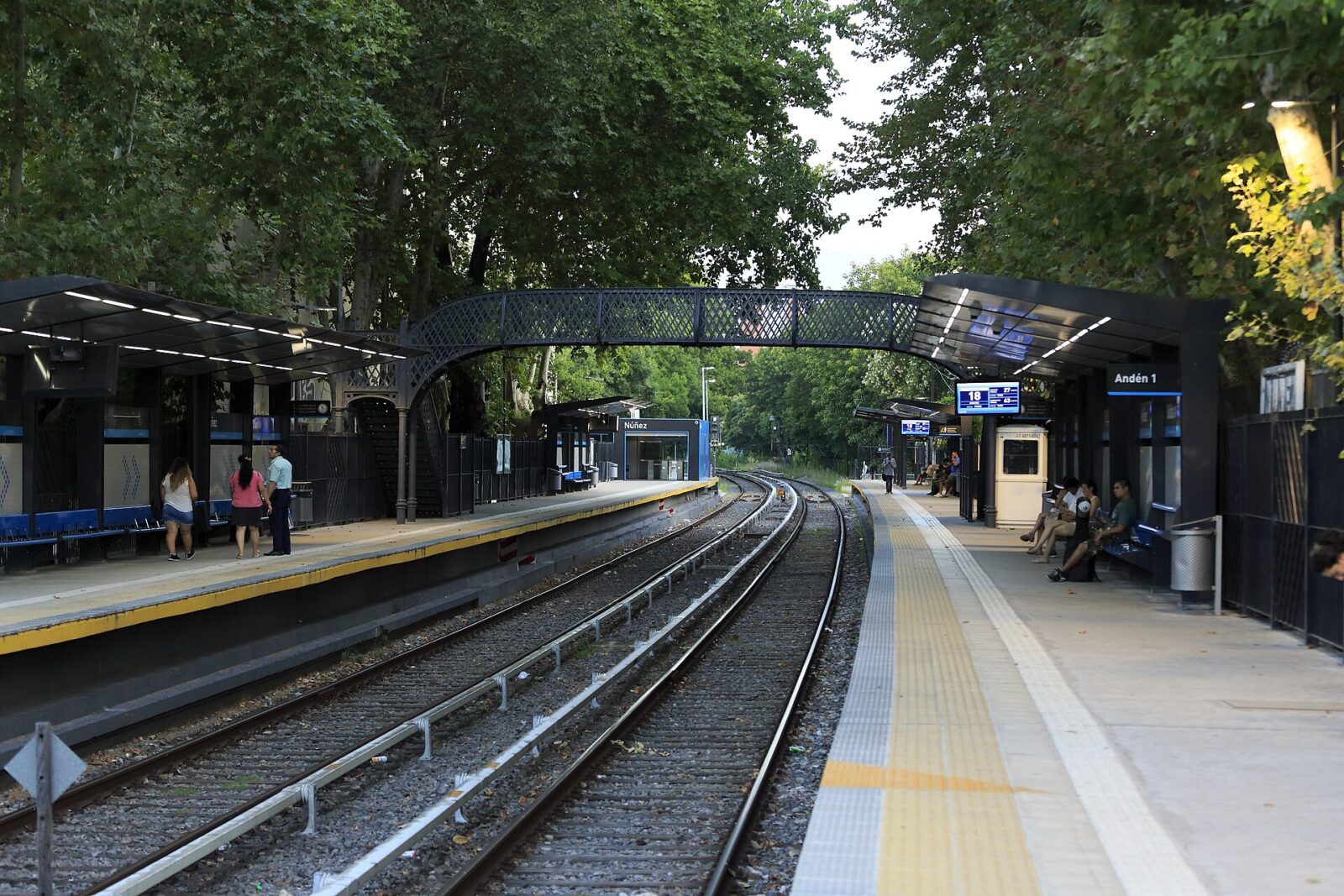 La estación Núñez