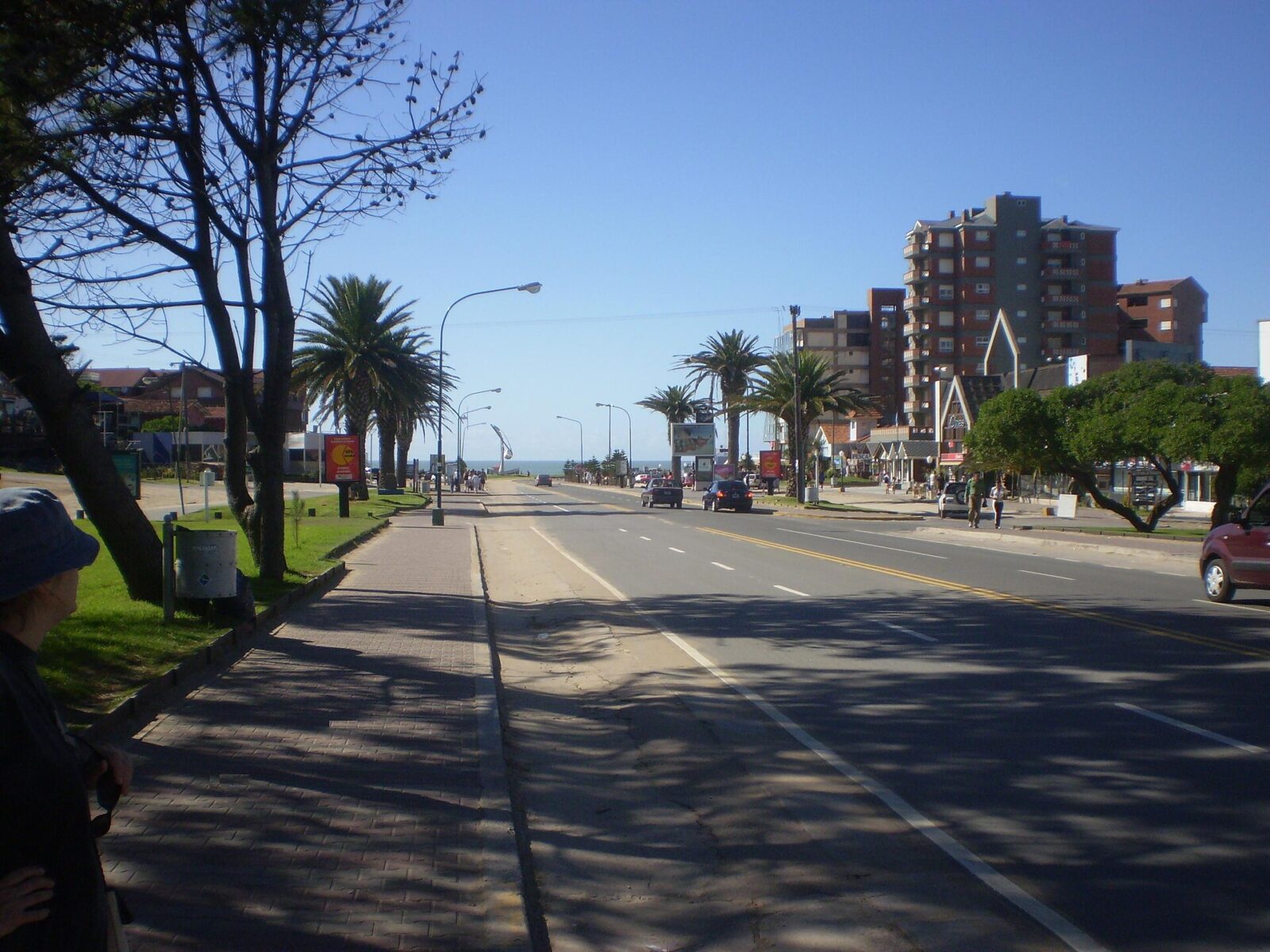 La playa de Pinamar