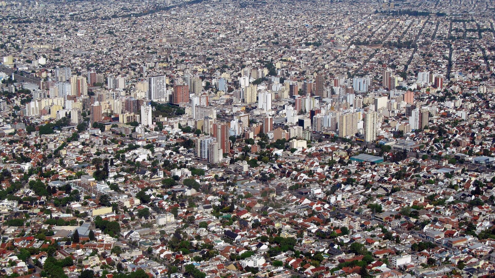 Ramos Mejía desde el aire