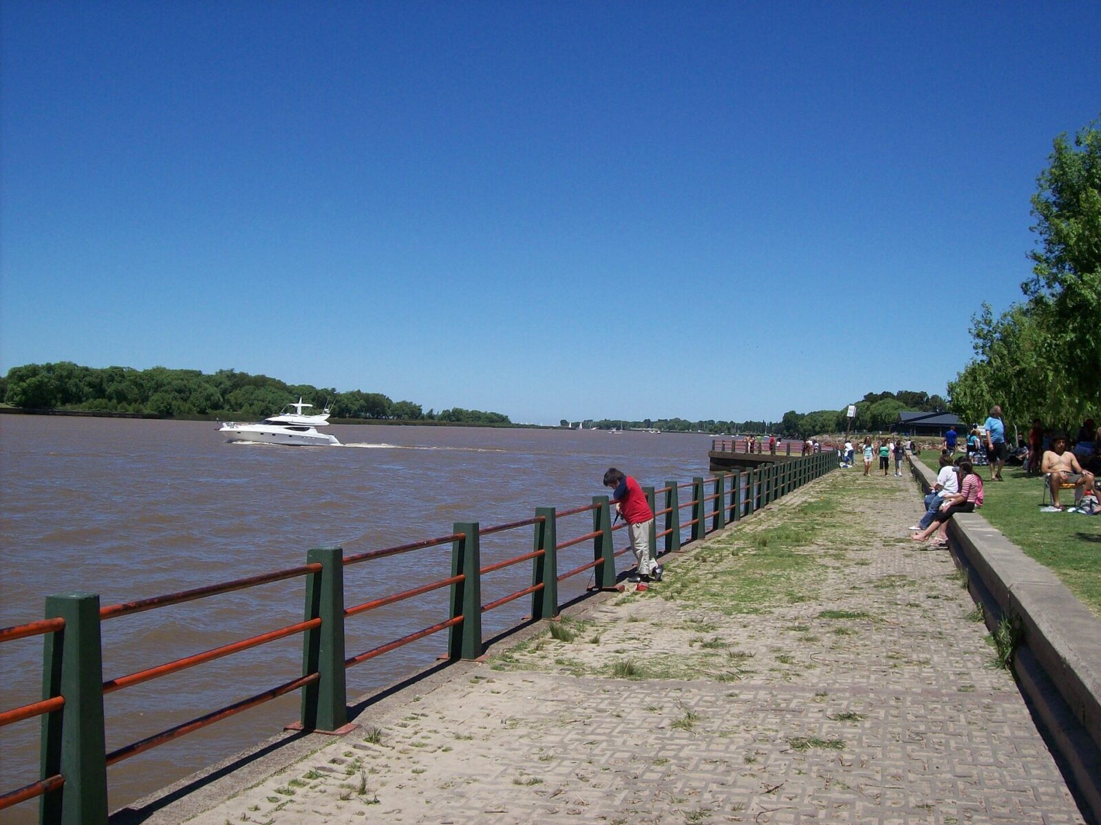 La costanera municipal de San Fernando