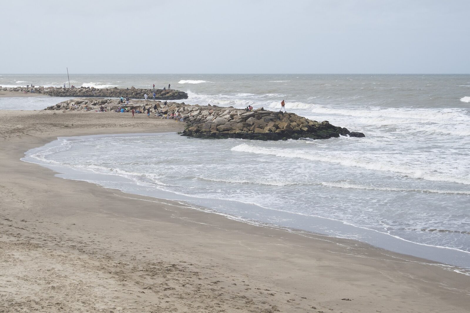 La playa de Santa Clara del Mar en otoño