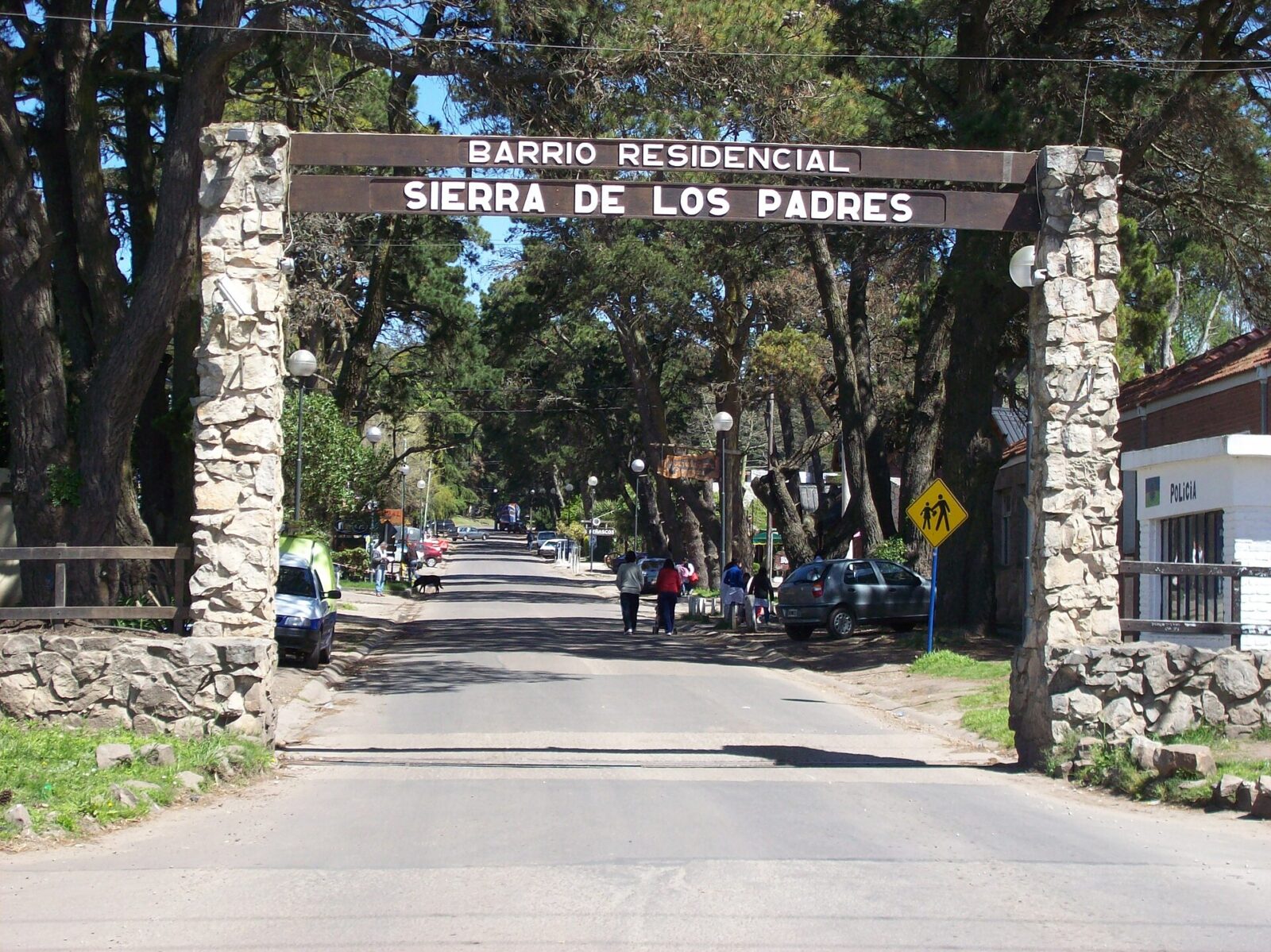El portal de entrada a Sierra de los Padres