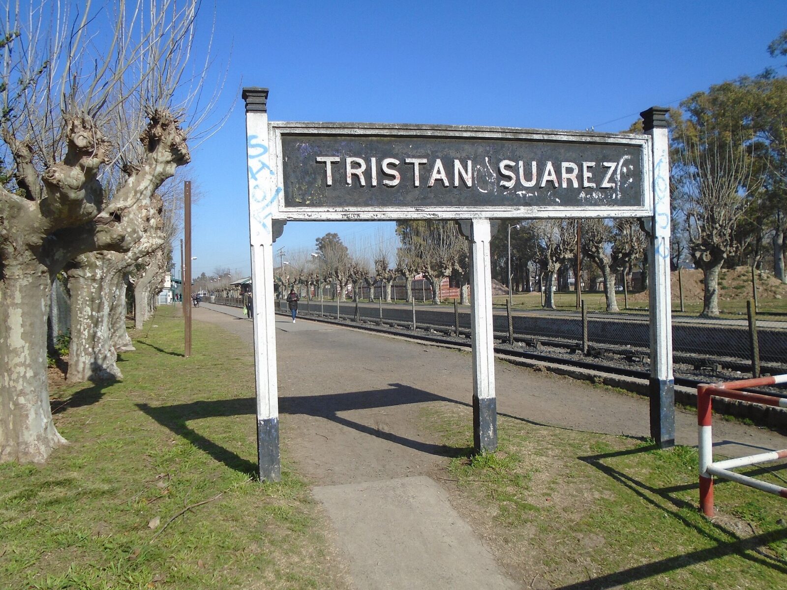 La estación de Tristán Suárez, del Ferrocarril Roca