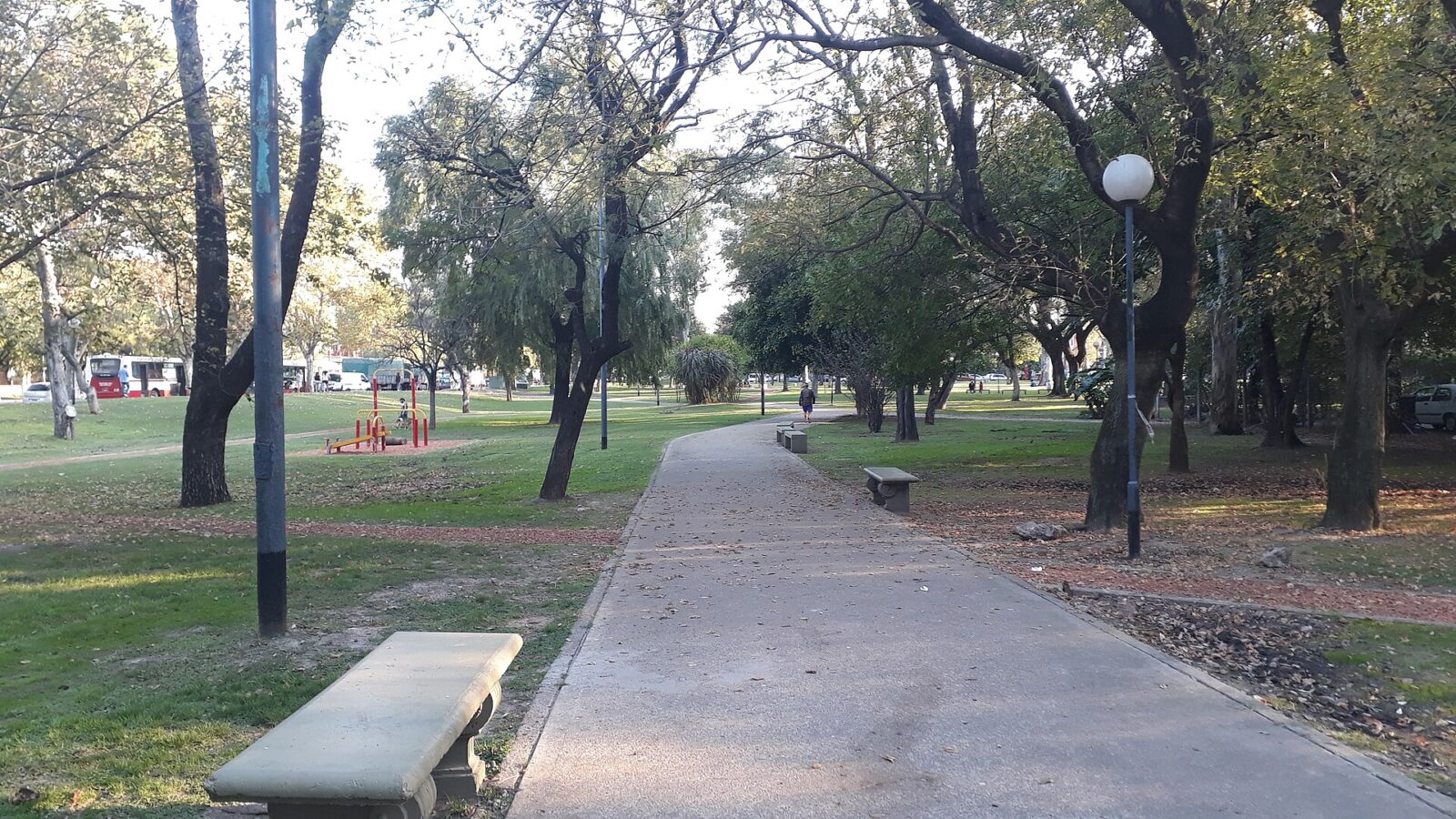 La Plaza de la Democracia, en Villa Lugano