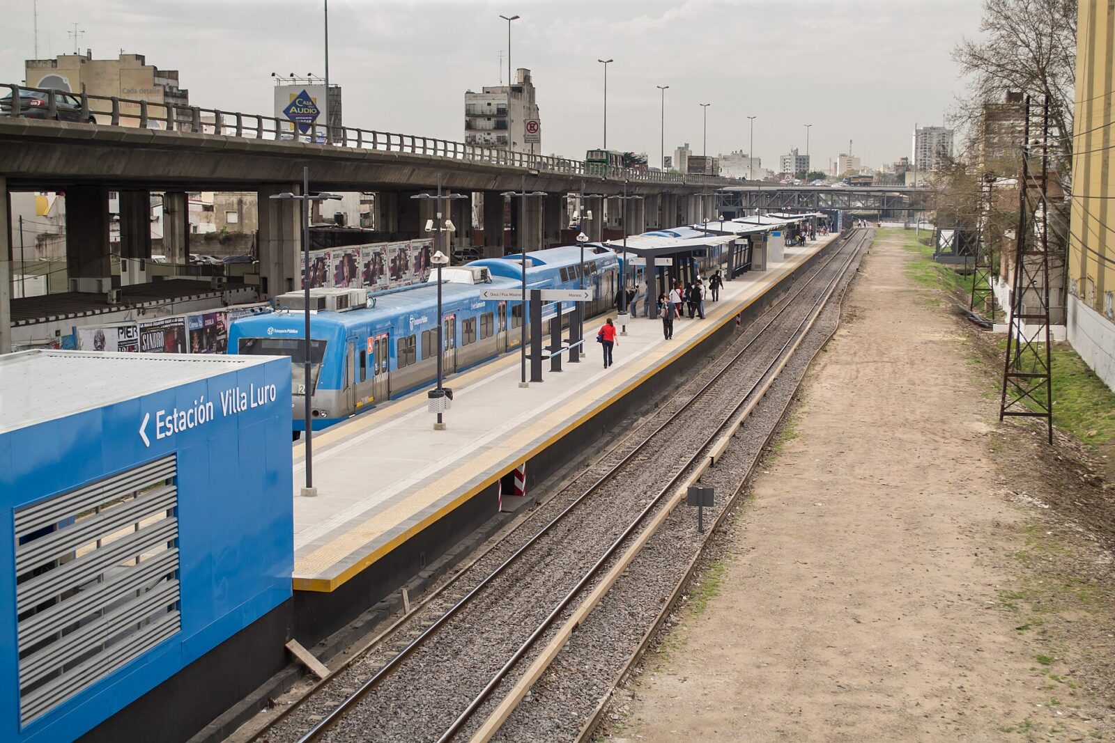 La estación Villa Luro